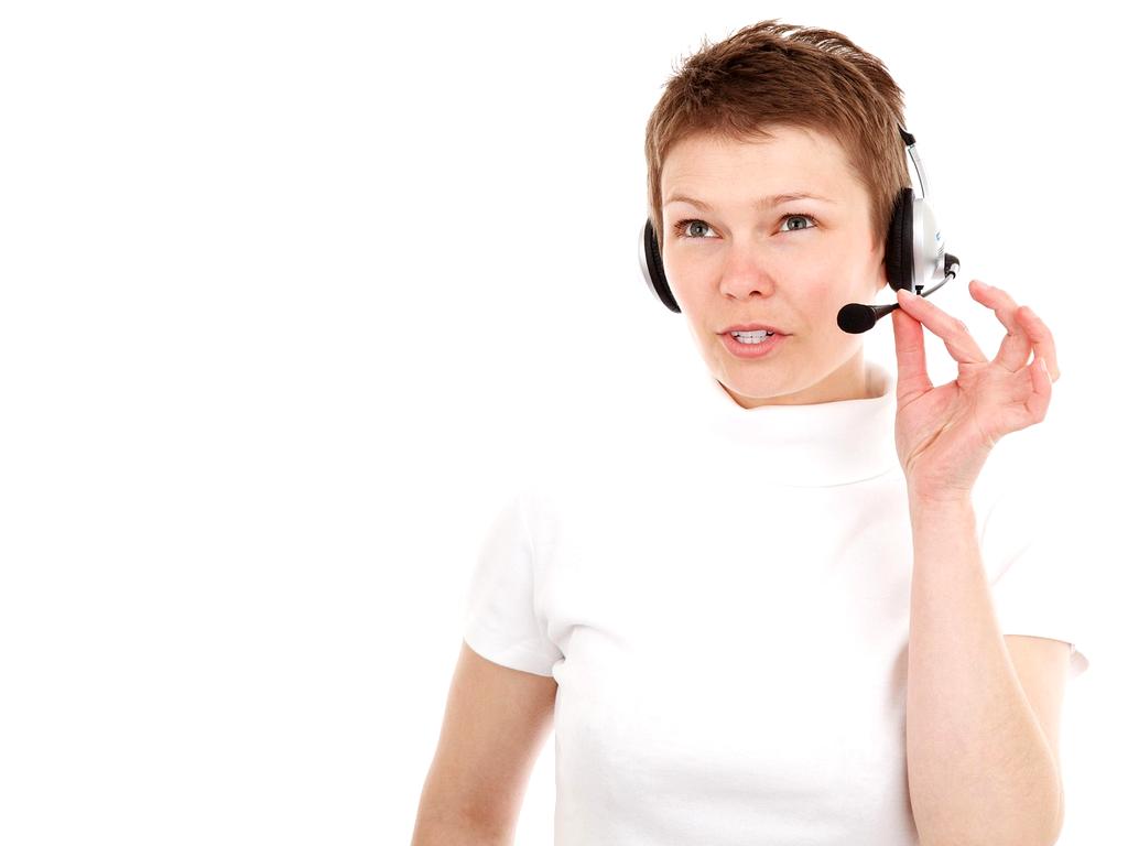 Customer support team assisting clients